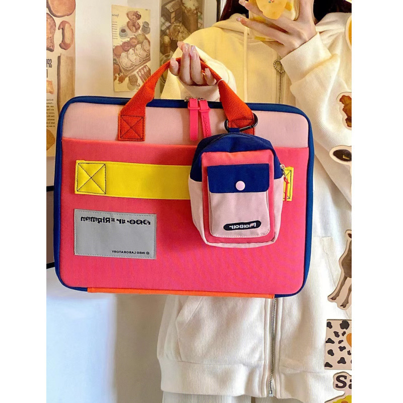 Apple Laptop Bag for Girls, Suitable for Class and Commuting, 15.6-Inch, Enhances the Sense of Sophistication, 14-Inch Briefcase Apple Laptop Bag for Girls, Suitable for Class and Commuting, 15.6-Inch, Enhances the Sense of Sophistication, 14-Inch Briefcase