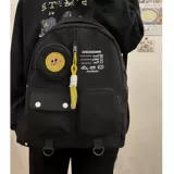 Рюкзак, вместительная и большая сумка через плечо, ранец, ноутбук для школьников, популярно в интернете, надевается на плечо, для средней школы, подходит для студента