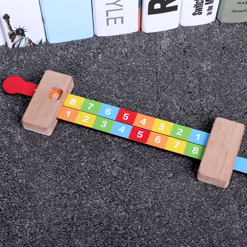 Kindergarten Preschool Mathematics Arithmetic Teaching Aids Count Theorizer Child Plus Subtraction Teaching Aids Digital Decomposition Ruler 10 divided into