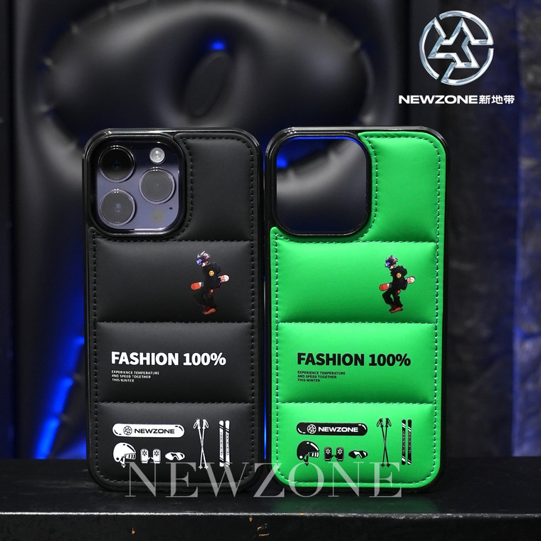 New Puffy Puffer Down Jacket 100% 15, 14, 13, 12 iPhone Case