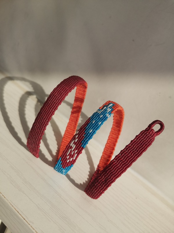Your Name Same Style Hand Rope Headband Bracelet Hairband Xin Haicheng Peripheral Hand-Knitted Couple Female Gift Wax Thread