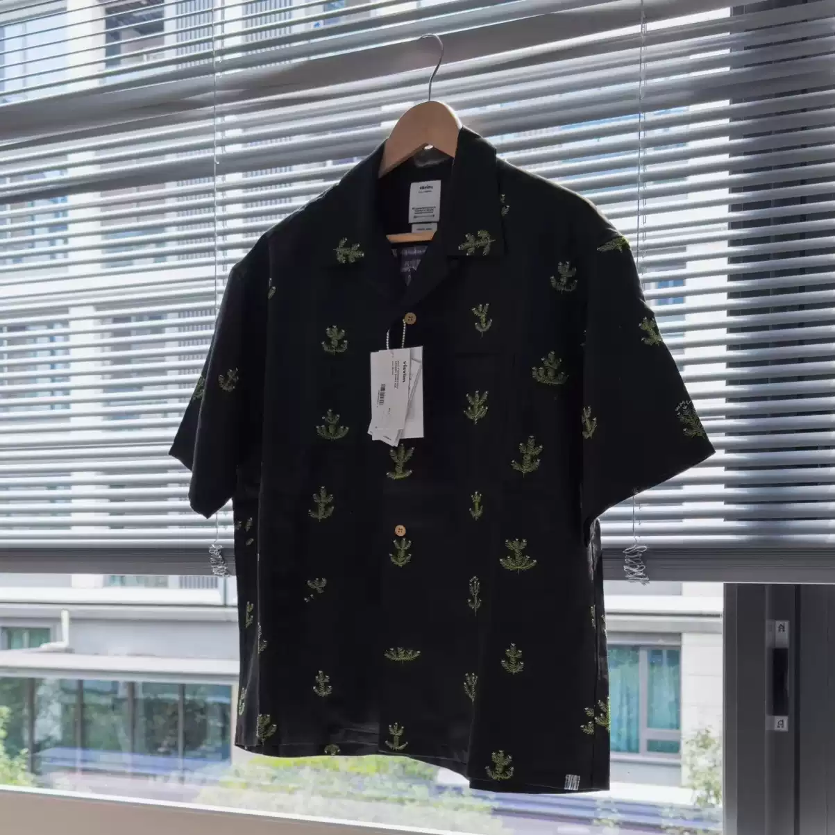 VISVSVM VISVIM COPA TORA SILK天絲老虎印花短袖襯衫24SS-淘寶Taobao 