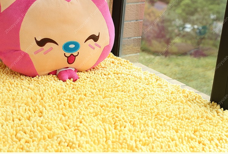 thảm Chenille tấm thảm chùi chân thảm thấm thảm nhà cửa mat mat tắm phòng ngủ cửa phòng tắm - Thảm mua thảm trải sàn