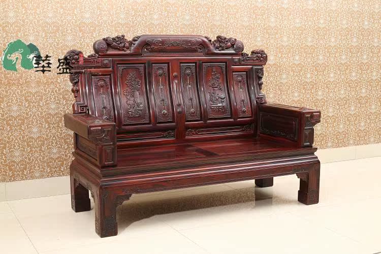 Gỗ gụ gỗ gụ gỗ hồng mộc từ thiên đường thả sofa kết hợp Indonesia gỗ hồng sắc gỗ hồng mộc rộng phòng khách 榫 榫 nội thất - Bộ đồ nội thất đồ nội thất thông minh