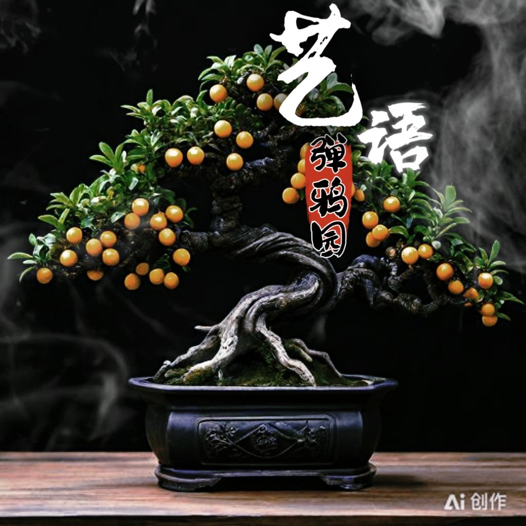艺语盆景园的LOGO