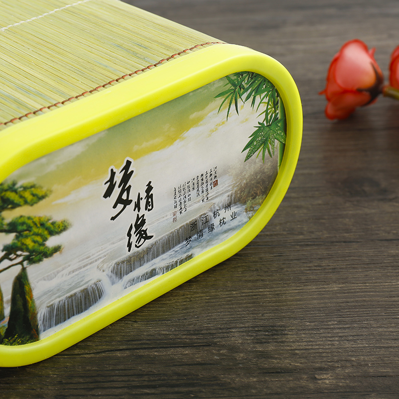 Gối mây PE giả gối gối mùa hè mát mẻ gối PE mây rỗng gối mát mẻ bện bện hơi nước gối gối gỗ rắn gối cổ tử cung - Gối gối tựa lưng sofa