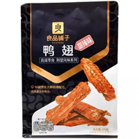 良品铺子 Сладкие и пряные утиные крылья 175GX10/5/2 мешки с тушеной приготовленной едой, готовые к употреблению общежития, чтобы удовлетворить вашу тягу