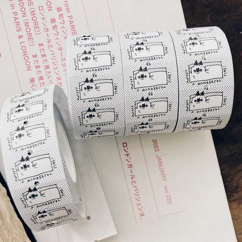 Taiwan Sheep King Cat Box / Black Lulu / Meitu Label Sticker Roll in Stock Taiwan Sheep King Cat Box / Black Lulu / Meitu Label Sticker Roll in Stock