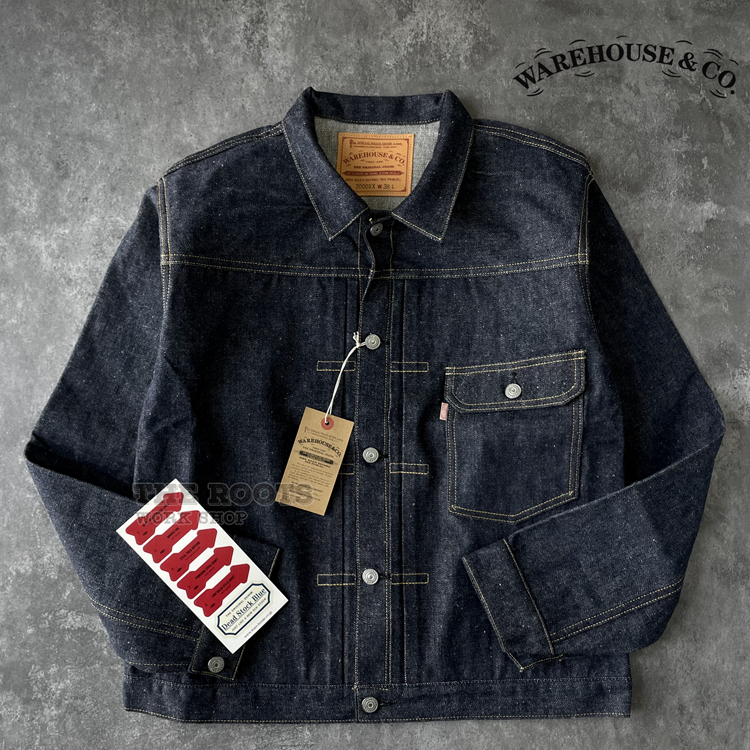 Japanese-Made Warehouse Acid Wash 2000Xx Dead Stock Blue 13.5oz First-Generation Jacket Japanese-Made Warehouse Acid Wash 2000Xx Dead Stock Blue 13.5oz First-Generation Jacket