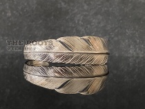 Japanese Mt hill Indian wind tapping Tangheroin silver for old retro - feather bracelet bracelet bracelet