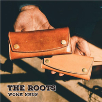 Spot American TANNERGOODS Tradesman Double Copper Closed Tannery Primary Color Wallet