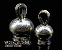 Spot Japan North Works hand - made American Morgan silver coin pomegranate collapse pendant