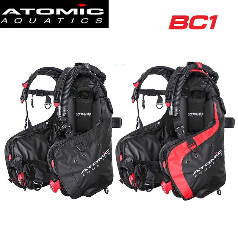 Atomic BC1 BC2 high with buoyancy control adjuster PVC waterproof coating jacket type BCD back fly