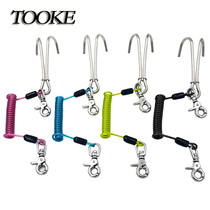 TOOKE diving spring double-ended flow hook 316 stainless steel flow hook anti-corrosion special for diving corrosion-resistant