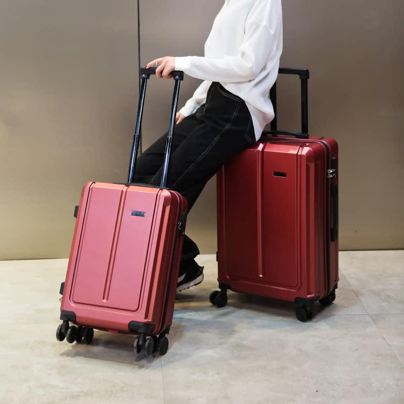 Bridal Escort Box Red Leather Case Women Dowry Lalever Password Box Wedding Wedding Wedding Boxes Travel Den Chassis