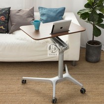 Lifting training table pneumatic lifting table standing lifting table training learning desk office computer desk podium