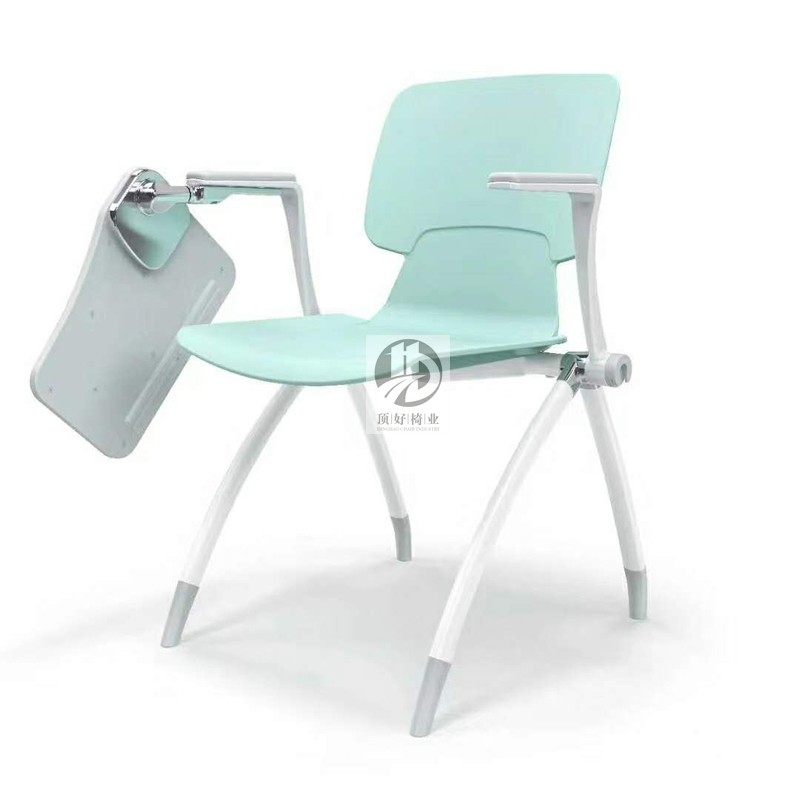 Light Water Green Conference Chair With Writing Board Can Tandem Training Chair Table And Chairs Integrated Stackable Student Chair With Pulley