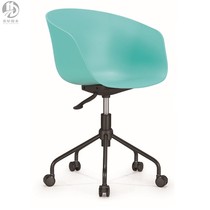 European modern dining hall chair pulley home chair soft seat cafe chair milk tea coffee shop four claw swivel chair