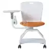 Training chair with writing board Office chair Conference staff recording chair Cup holder Table and chair One-piece smart classroom chair