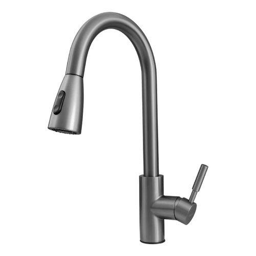 Дайв -лодка серая серая кухня перекачивает вода Большой промывочный бассейн кожа -ХОТ Универсальное вращение из нержавеющей стали из нержавеющей стали.