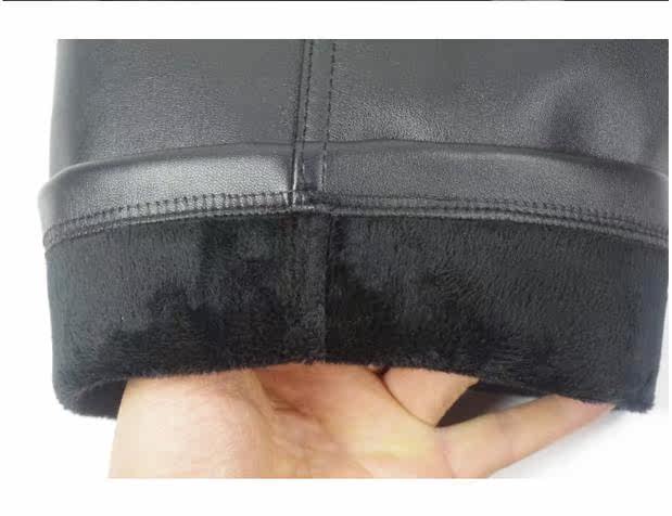 Pantalon cuir homme droit pour hiver - Ref 1483763 Image 29