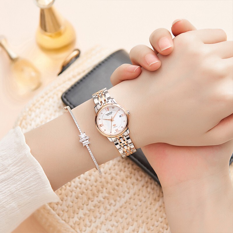 Swiss Watch Tangin Tianjun Brand Watch for Women, Light Luxury Elegant Ladies' Watch, High-End Brand Watch Swiss Watch Tangin Tianjun Brand Watch for Women, Light Luxury Elegant Ladies' Watch, High-End Brand Watch