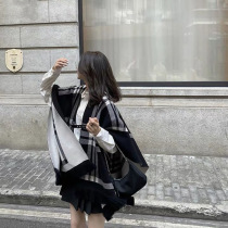 Sandro Moskoloni Classic small crowdsourced retro brief about 100 hitch-less-age ocean-knitted shawl