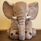 Elephant plush toy doll to comfort and accompany babies