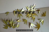 Wrought wall metal art sculpture wall decoration large hotel lobby bar club soft wall decoration