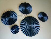 Iron Art Lotus Leaf Wall-mounted Lotus Wall Decoration Pendant Wall Accessories Hotel Clubhouse Soft Dress Background Wall Decorations