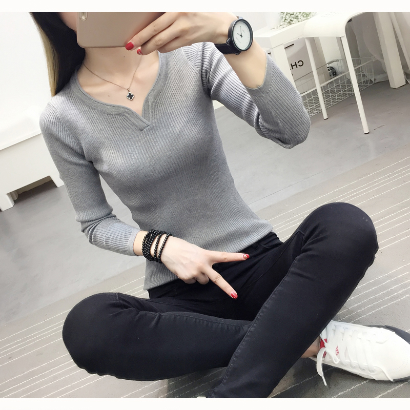 Xuân 2018 và áo len mới hàng đầu áo len trễ vai
