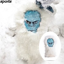 PINS ACES golf accessories in 23 years white plush orangutan wooden club set