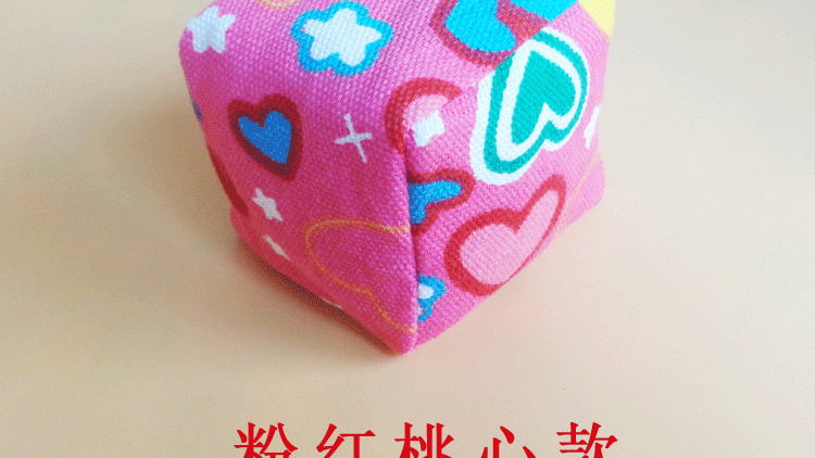 7cm trẻ em làm bao cát thủ công xúc xắc Canvas kiều mạch lớn bị mất bao cát vuông đồ chơi - Các môn thể thao cầu lông / Diabolo / dân gian cầu đá lông vũ	
