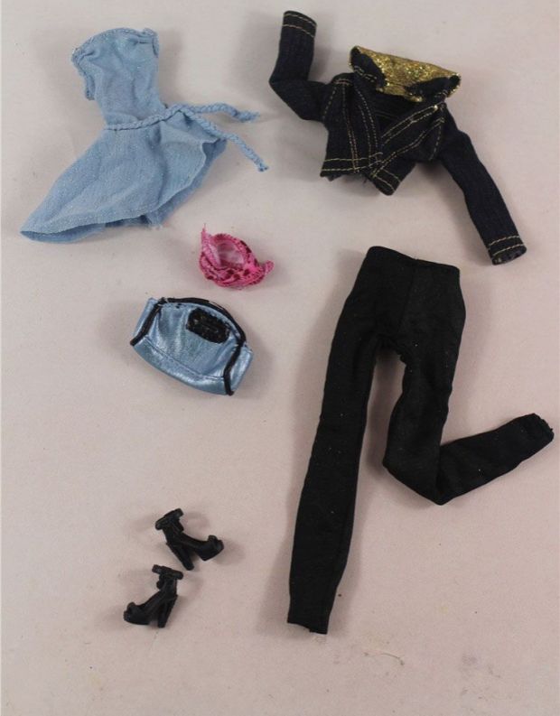 Bộ phụ kiện đa dạng để thay đổi quần áo búp bê Barbie sáu điểm giày bé túi quần áo Búp bê 30CM có thể mặc búp be công chúa