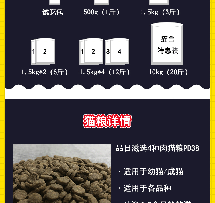 Thức ăn cho mèo tự chế thức ăn tự nhiên Mèo nhỏ thành mèo đầy đủ giá thịt gà tươi Cá vịt lông bò xuất khẩu 5kg10 kg - Cat Staples catsrang 1kg
