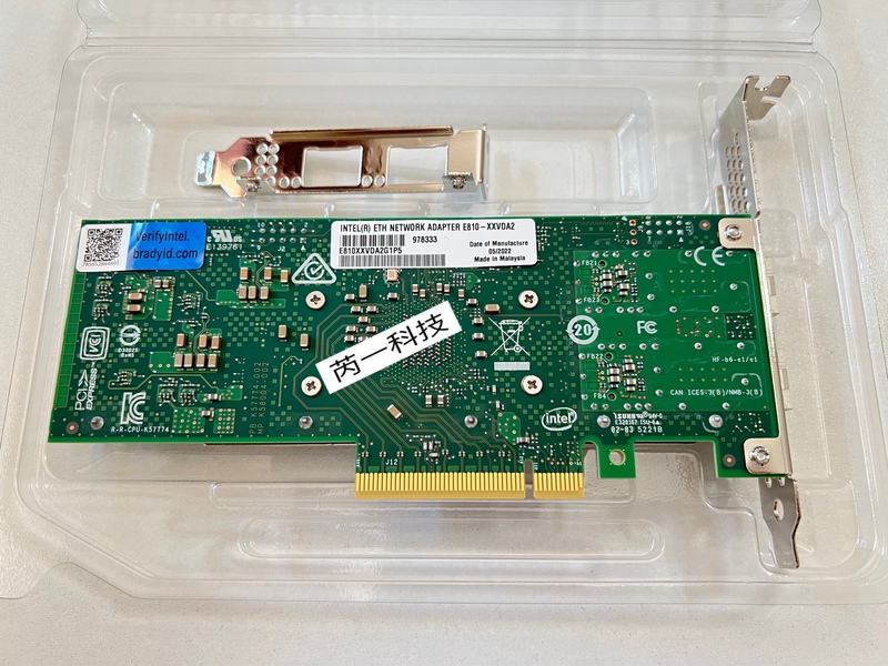 Intel Ethernet 800 Series Network Card E810Xxvda2 2X25G Sfp28 Ports Brand New in Stock