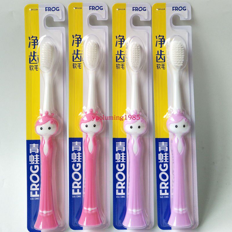 12 RMB28  RMB28  frogs toothbrush 121B IoT SERIES ULTRAFINE SOFT HAIR STUDENTS UNIVERSAL BRUSHLESS HEAD SOFT GLUE