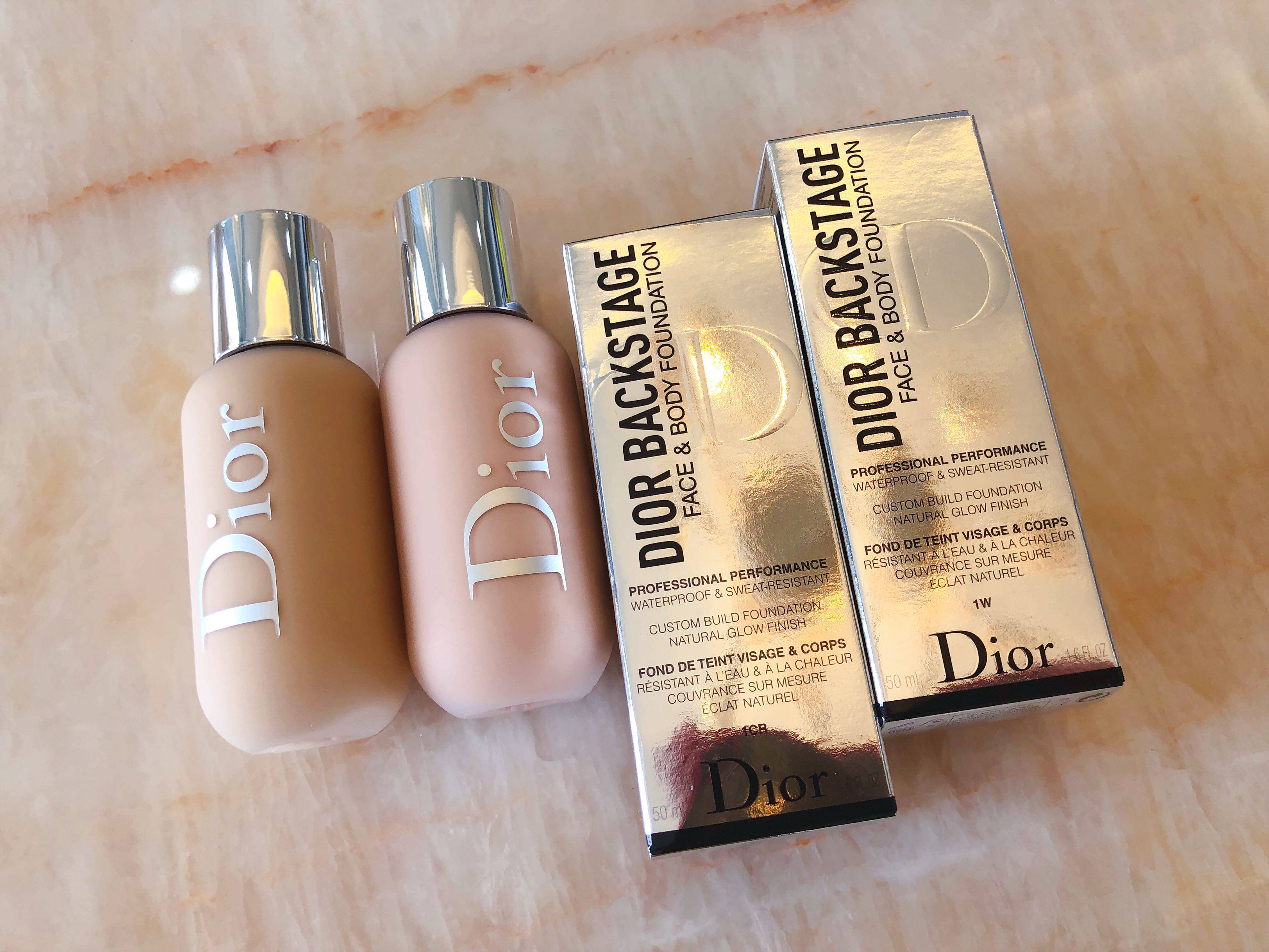 Dior Dior backstage makeup Backstage series small bottle liquid foundation sample color test