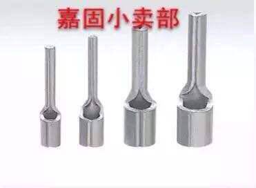 PTN Needle Bare End Cold-pressed Pin End PTN1.25-13 1000 Brass Clad