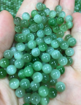 Natural Hetian Jade Hetian Jasper cat eyes scattered Russian Jasper 6mm cat eyes scattered beads