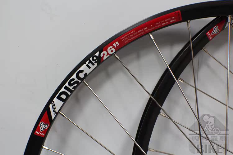 Roues de vélo Mountain Bike WTBNOVATEC 26 pouces - Ref 2371725 Image 3