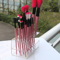 24-hole makeup brush storage holder makeup brush holder eyebrow pencil display rack pen eyebrow brush display promotion frame