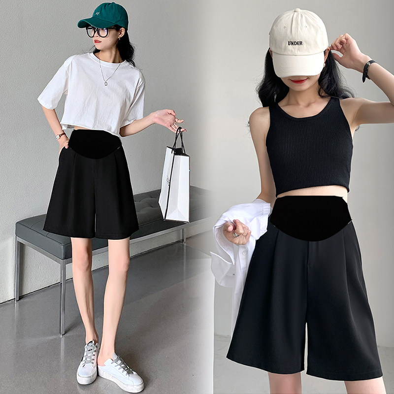 Pregnant Woman Pants Summer Outwear Fashion Casual Sports Pants Pregnant Women Shorts Women Summer Thin 50% Pants Summer Clothing 50%