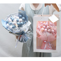 Starry creative lollipop fruit snacks Finished bouquet Girlfriends send girlfriends graduate Day wishes holiday gifts