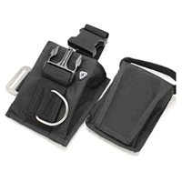 Средние черные сумки (пара)