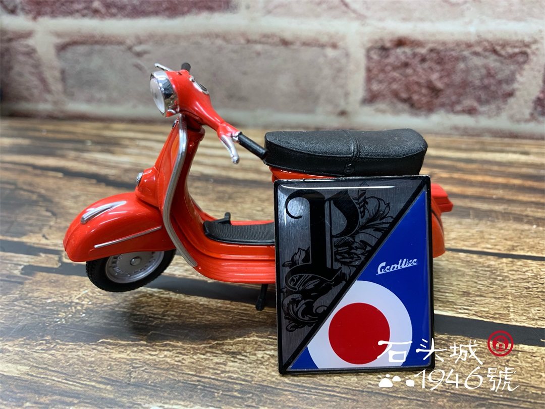 Gentlize VESPA Spring Sprints Gts GTV Tie Biagio P nameplate Mods logo