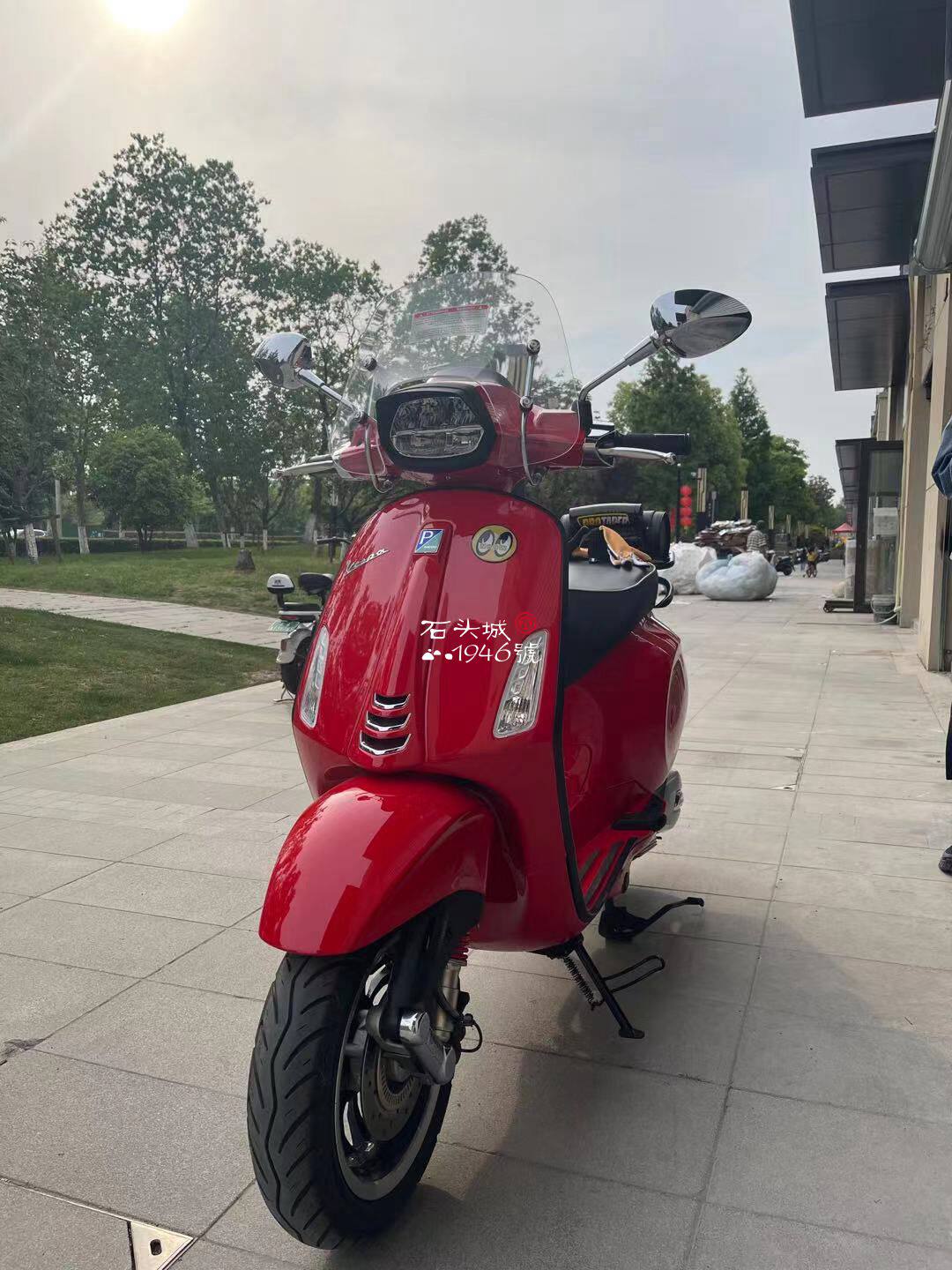 VESPA SPRINT150 sprint original factory small windshield wind screens big windshield smoked black transparent