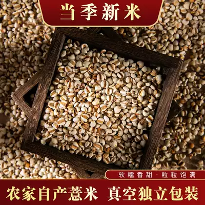 Farm fresh small barley, barley kernels, barley kernels, rice Yiren whole grains, new grains, 430g vacuum packaging