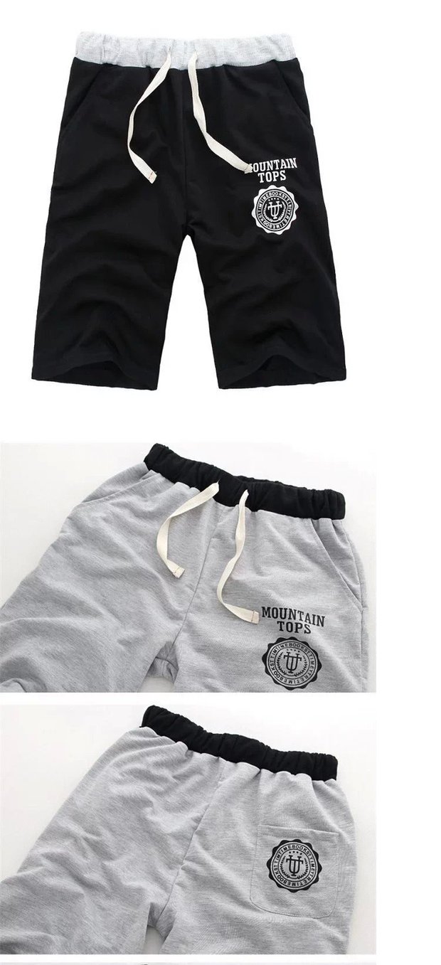 Quần short ngụy trang mùa hè 9,9 nam Phiên bản Hàn Quốc của học sinh trung học tự tu quần ống côn