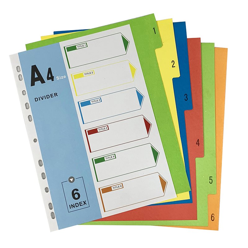 A4 Classification Partition paper Partition paper Pagination Paper Tape Label Index page folder